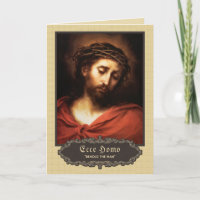 Traditionele katholieke Lenten Jesus Ecce Homo