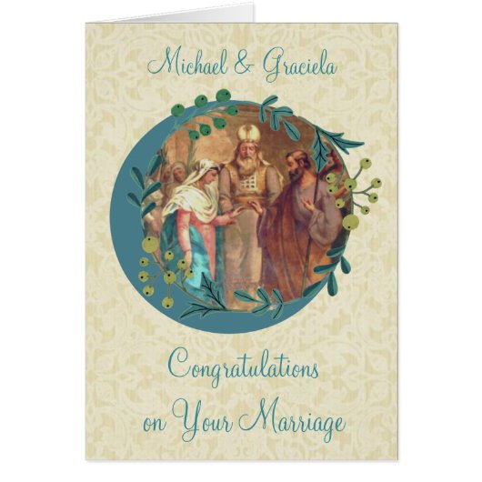 Traditionele katholieke Maagd Mary Joseph (Voorkant)