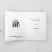 Traditionele katholieke misaanbieding Heilige Hart Kaart (Binnen)