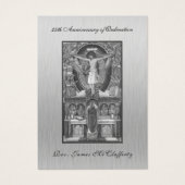 TRADITIONELE KATHOLIEKE PRIEST-ORDINATION HOLY-KAA VISITEKAARTJE (Voorkant)