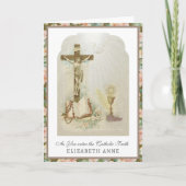 Traditionele katholieke professie van Faith RCIA-K Kaart (Voorkant)