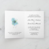 Traditionele Katholieke Religieuze Blauwe Bloemen (Binnen)