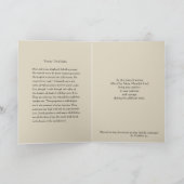 Traditionele katholieke sympathie condoleances Cru Kaart (Binnen)