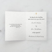 Traditionele katholieke sympathie Mass die Jezus a Kaart (Binnen)