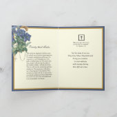 Traditionele katholieke sympathie Rosary Crucifix- Kaart (Binnen)