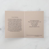 Traditionele katholieke sympathie roze rozen cruci kaart (Binnen)