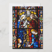 Traditionele katholieke trouwuitnodiging kaart (Voorkant)