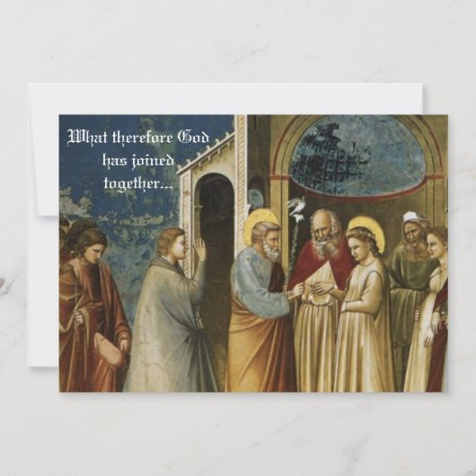 Traditionele katholieke uitnodiging tot Christelij (Voorkant)