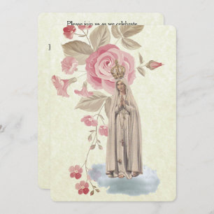 Traditionele katholieke uitnodiging tot  Communie