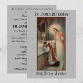 Traditionele katholieke uitnodiging tot Jubileum (Voorkant / Achterkant)