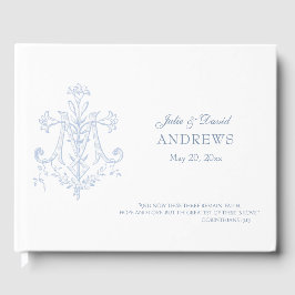 Traditionele katholieke Vintage Elegant Wedding La Gastenboek
