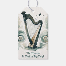 Traditionele Keltische harp St. Patrick's Day Part