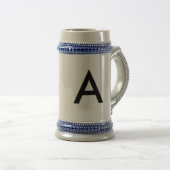 traditionele keramische bierpul (Voorkant rechts)