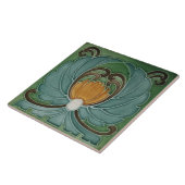 Traditionele keramische tegels in de nieuwe kunsts tegeltje (Zijkant)