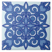 Traditionele  keramische tegels tegeltje (Voorkant)