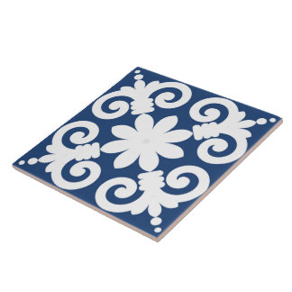 Traditionele  keramische tegels tegeltje