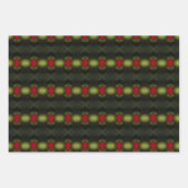 Traditionele Kerst Blad Papier Gift Wrap Inpakpapier Vel (Voorkant 2)