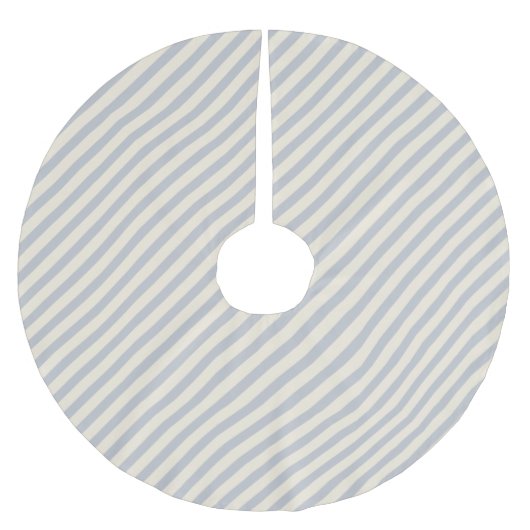 Traditionele kerst diagonale strepen grijs kerstboom rok (Voorkant)