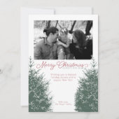 Traditionele kerst- en nieuwjaarskaart feestdagenkaart (Voorkant)