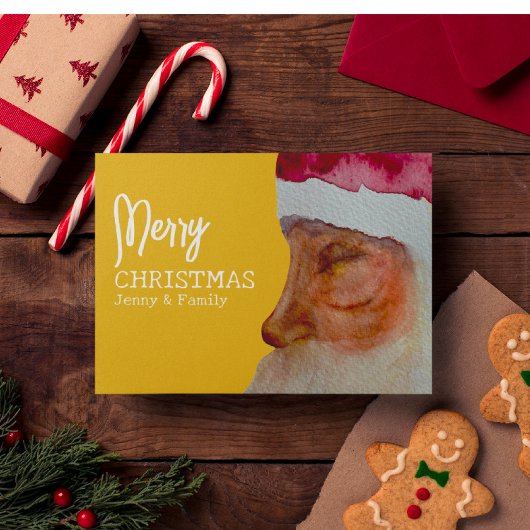 Traditionele kerst feestdagen kaart