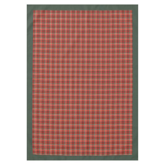 Traditionele Kerst gespeeld Gezellige Winter Diner Tafelkleed (Voorkant)