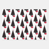 Traditionele kerst inpakpapier vel (Voorkant 2)