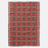 Traditionele Kerst Plaid Deken (Voorkant Verticaal)
