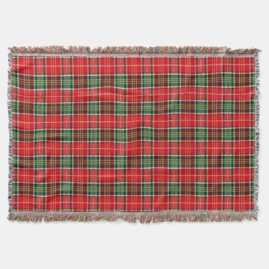 Traditionele Kerst Plaid Deken (Voorkant)