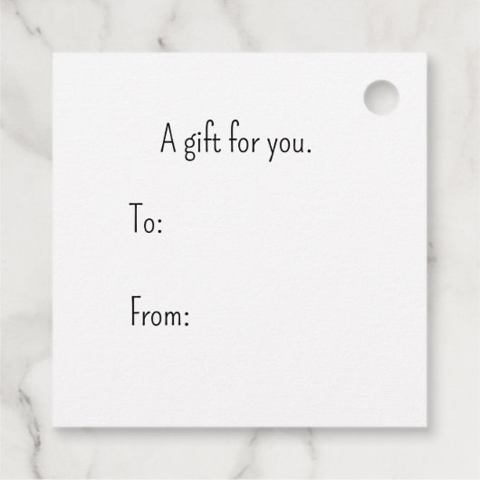 Traditionele Kerst Plaid Gift Labels (Achterkant)