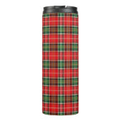 Traditionele Kerst Plaid Thermosbeker (Achterkant)