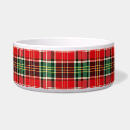 Traditionele Kerst Plaid Voerbakje