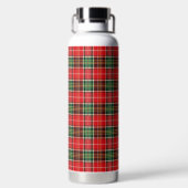 Traditionele Kerst Plaid Waterfles (Achterkant)