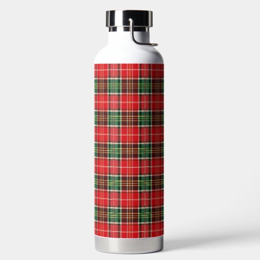 Traditionele Kerst Plaid Waterfles (Links)