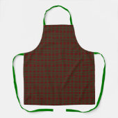 Traditionele kerst rood groen Checker Plaid Schort (Voorkant)