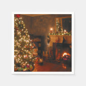 Traditionele kerst servet (Voorkant)