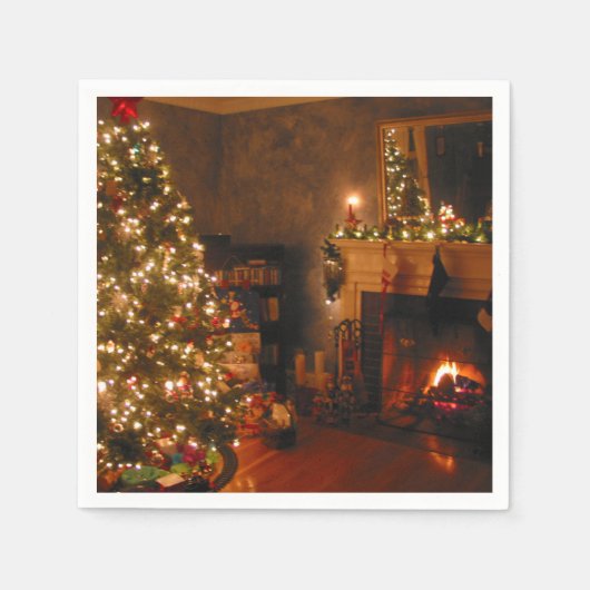 Traditionele kerst servet (Voorkant)