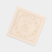 Traditionele kerst van Merry Folie Servetten (Links)