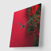traditionele kerst vierkante klok (Hoek)