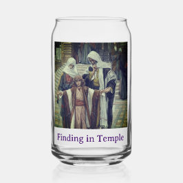 Traditionele kerst vreugdevolle mysteries kunnen g blikvorm glas