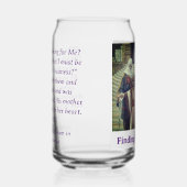 Traditionele kerst vreugdevolle mysteries kunnen g blikvorm glas (Rechts)