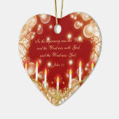 Traditionele kerstabel verse elegant keramisch ornament (Links)