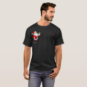 Traditionele kerstcadeautjes HoHoHo-design Kerstmi T-shirt (Voorkant volledig)