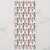 Traditionele kerstfeestdag voor de kraker van de v menu (Achterkant)