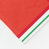 Traditionele kerstfeestdag voor  kerstfeestdagen fleece deken (Hoek)