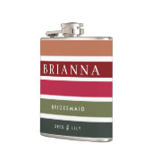 Traditionele kerstgridmeester Hip Flask Heupfles (Links)