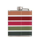 Traditionele kerstgridmeester Hip Flask Heupfles (Achterkant)