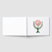 Traditionele kerstkaars gastenboek (Volledig)