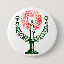 Traditionele kerstkaars