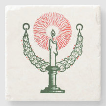 Traditionele kerstkaars