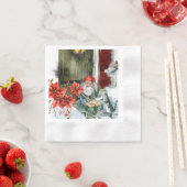 Traditionele kerstkaarten servet (Insitu)